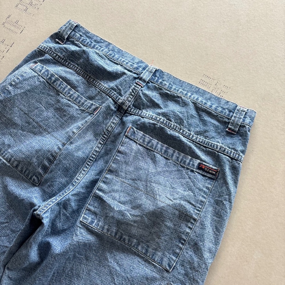 Y2K No Boundaries‎ Denim Cargo Shorts